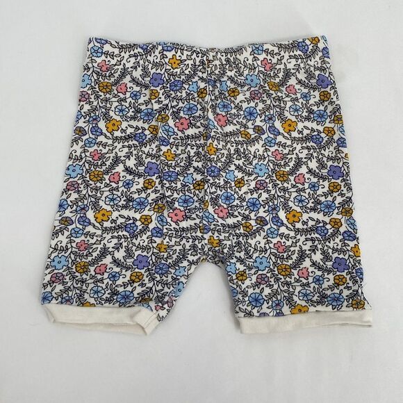 Old Navy 5T Pajamas PJ Set Short Sleeve Shirt Shorts Floral Print - Picture 4 of 4